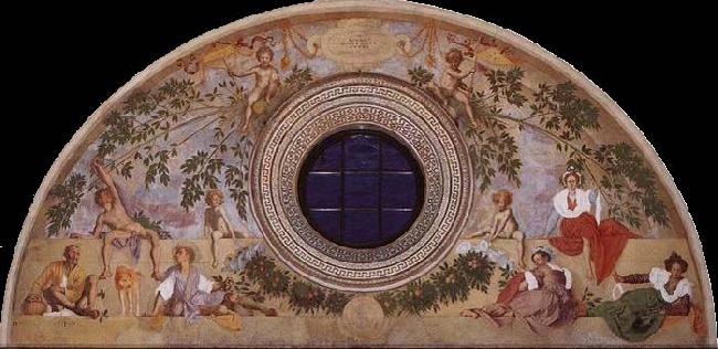 Pontormo, Jacopo Vertumnus and Pomona oil painting image